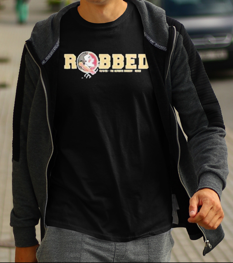 Florida State Seminoles Robbed 12/3/23 Unjust Snubbed Rated T-Shirt