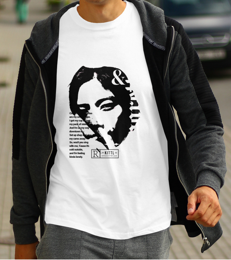 Coffee And Cigarettes Kitil Streetwear T-Shirt