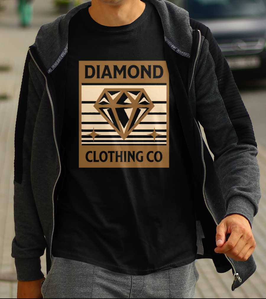 Diamond Clothing Co. Vintage Jewelry Stripes T-Shirt