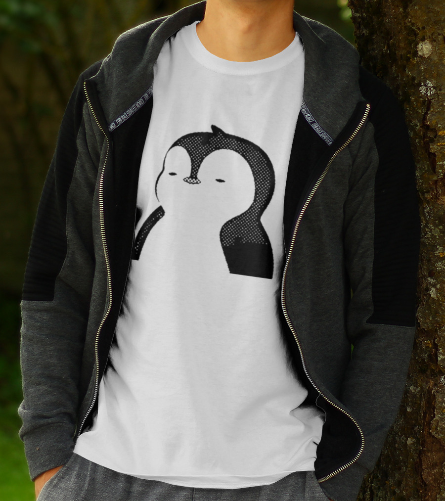 Luca Netz Penguin Chic Noir T-Shirt