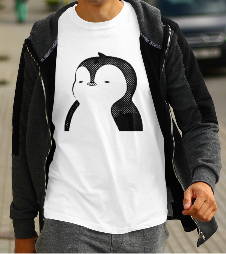 Luca Netz Penguin Chic Noir T-Shirt