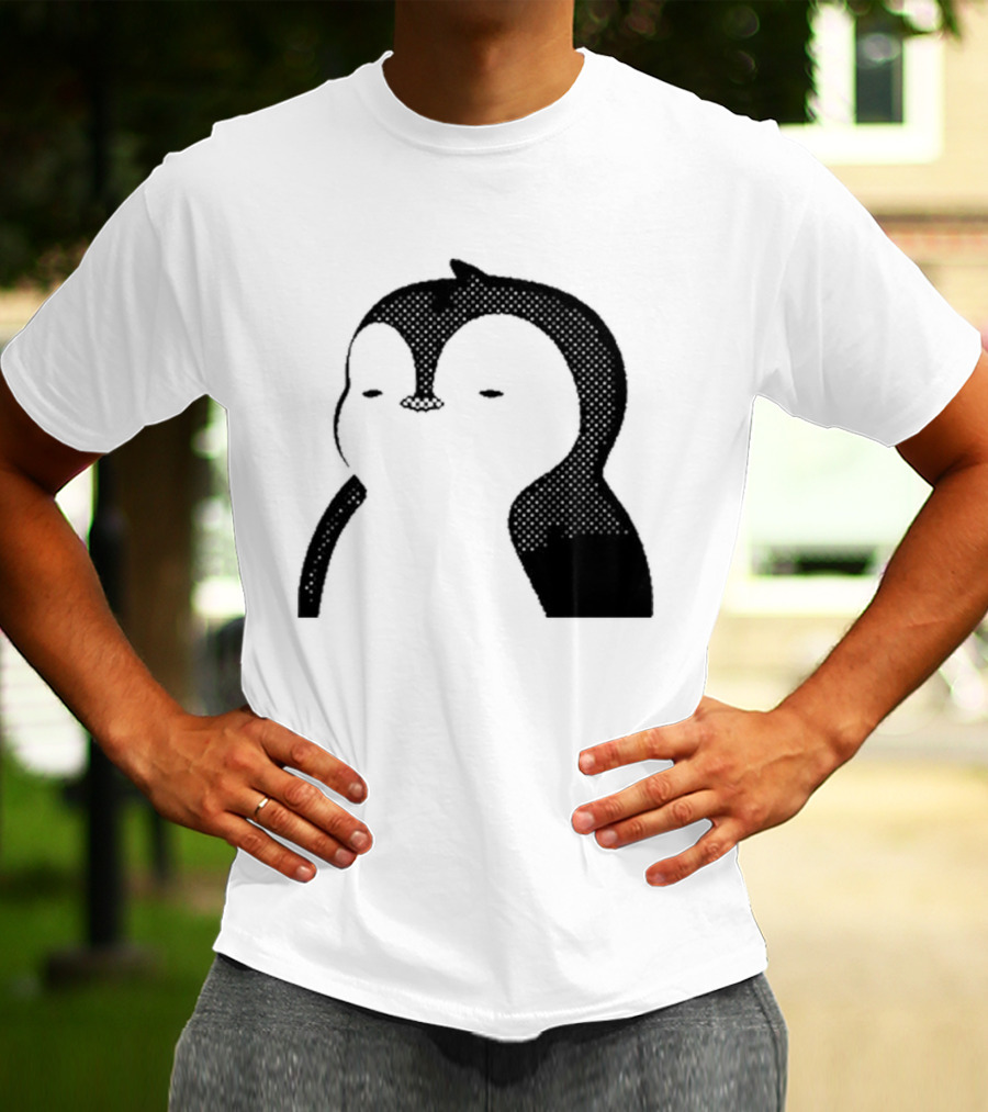 Luca Netz Penguin Chic Noir T-Shirt