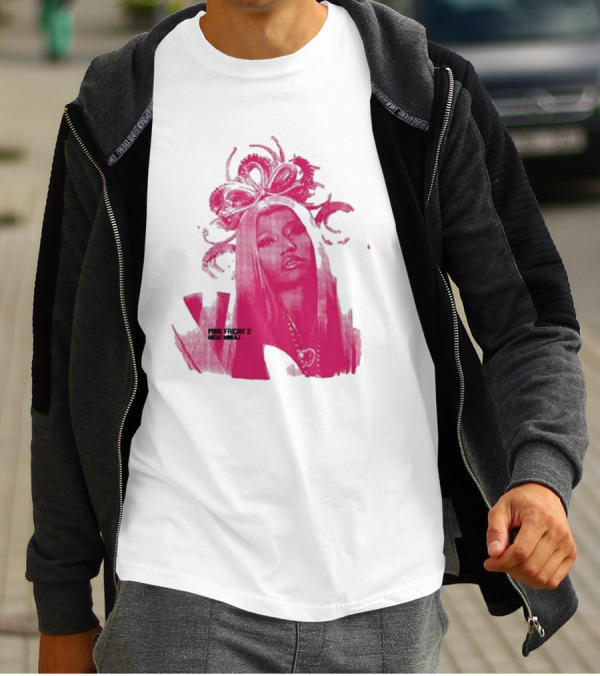 Nicki Minaj Pink Friday 2 Artistic Pink T-Shirt