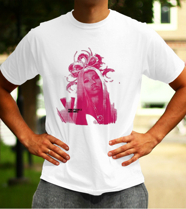 Nicki Minaj Pink Friday 2 Artistic Pink T-Shirt