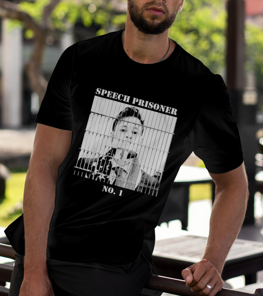 SPEECH PRISONER NO. 1 Owen Shroyer Photo T-Shirt