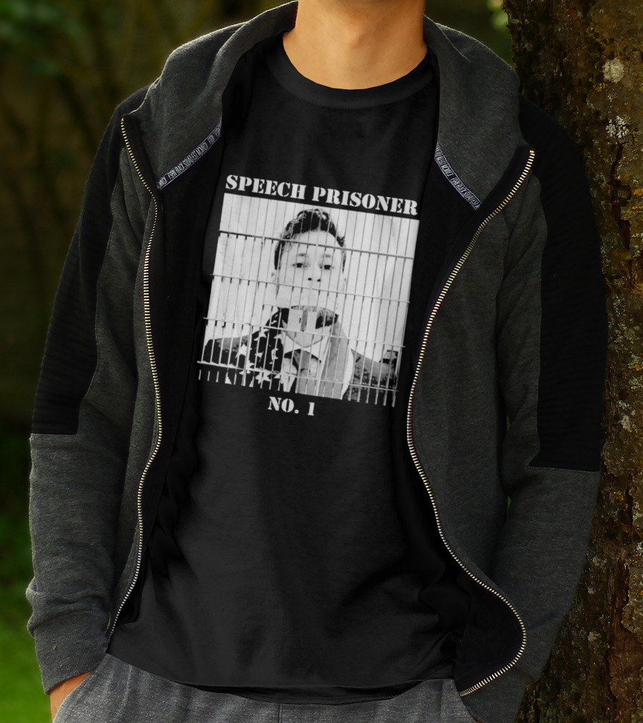 SPEECH PRISONER NO. 1 Owen Shroyer Photo T-Shirt