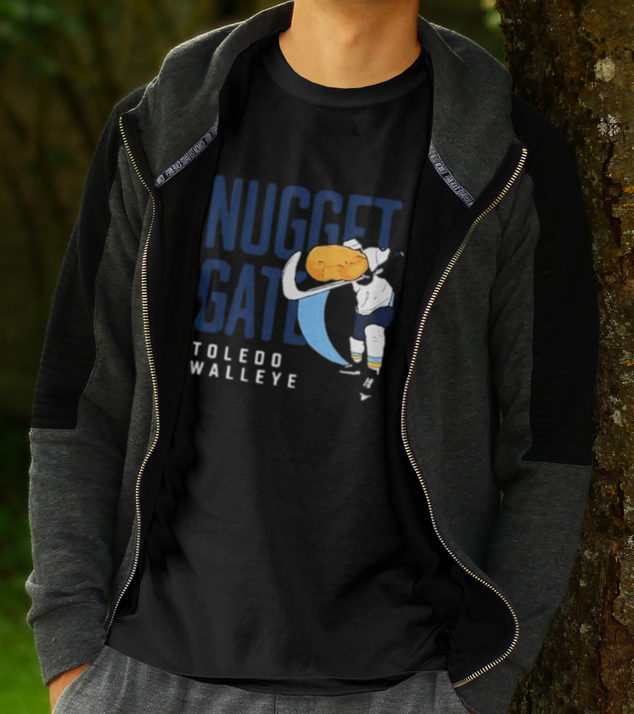 Nugget Gate Toledo Walleye Hockey Humor T-Shirt