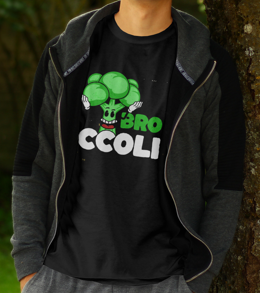 Hi Broccoli Green Goodness For A Healthy Life T-Shirt