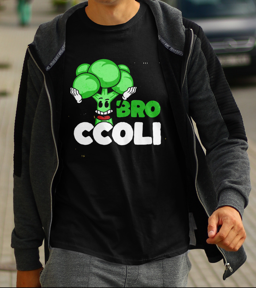 Hi Broccoli Green Goodness For A Healthy Life T-Shirt
