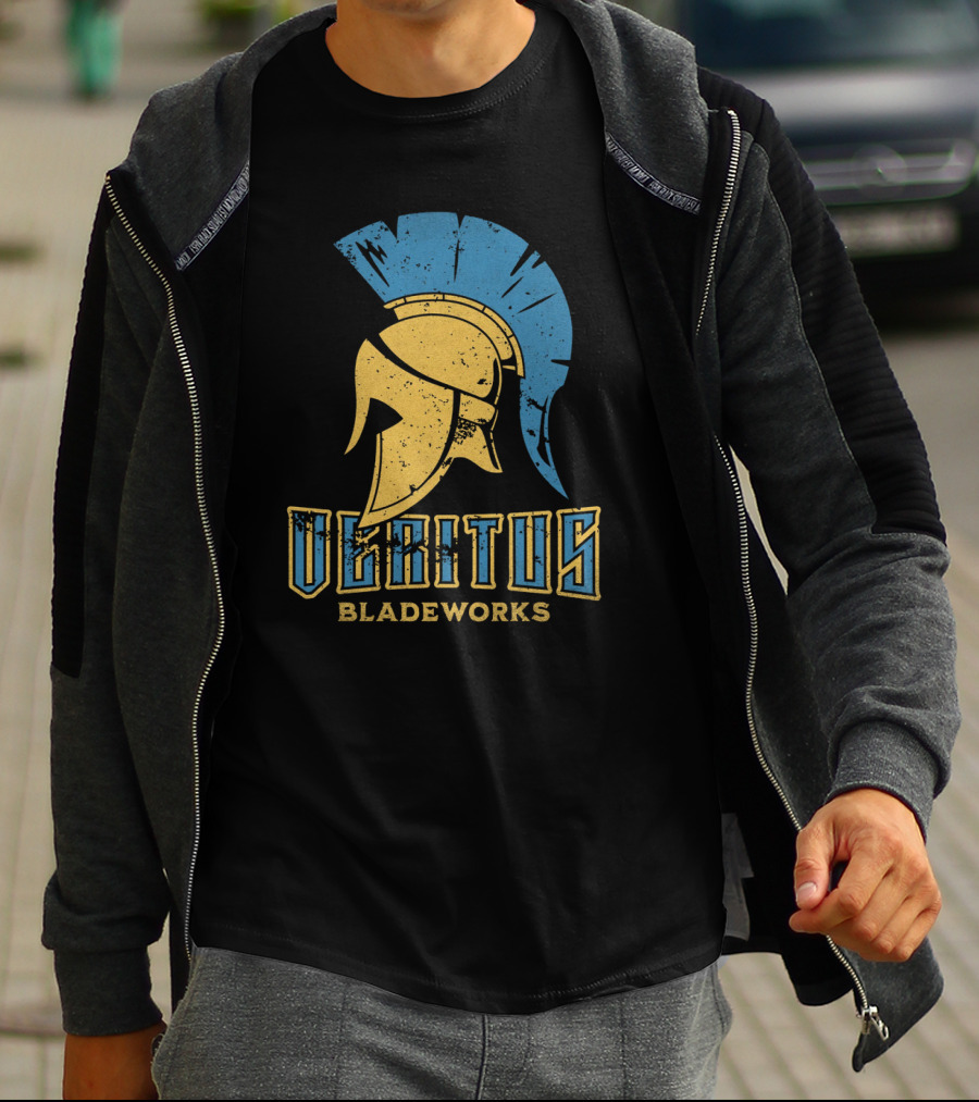 Veritus Bladeworks Roman Helmet Emblem T-Shirt