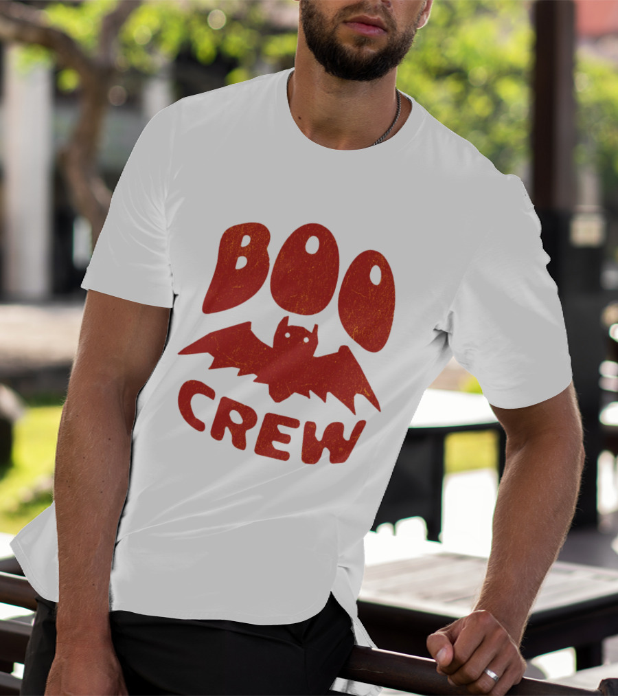 BOO CREW Bat Halloween T-Shirt