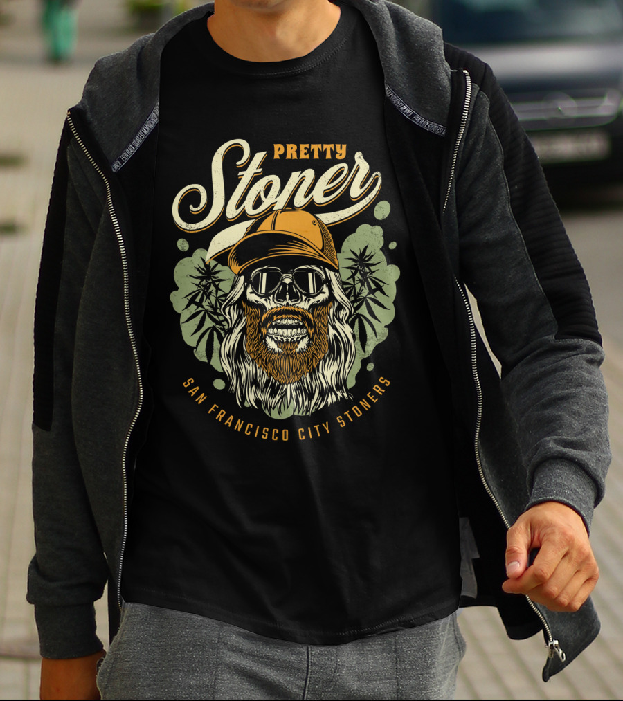 Pretty Stoner San Francisco City Stoners T-Shirt
