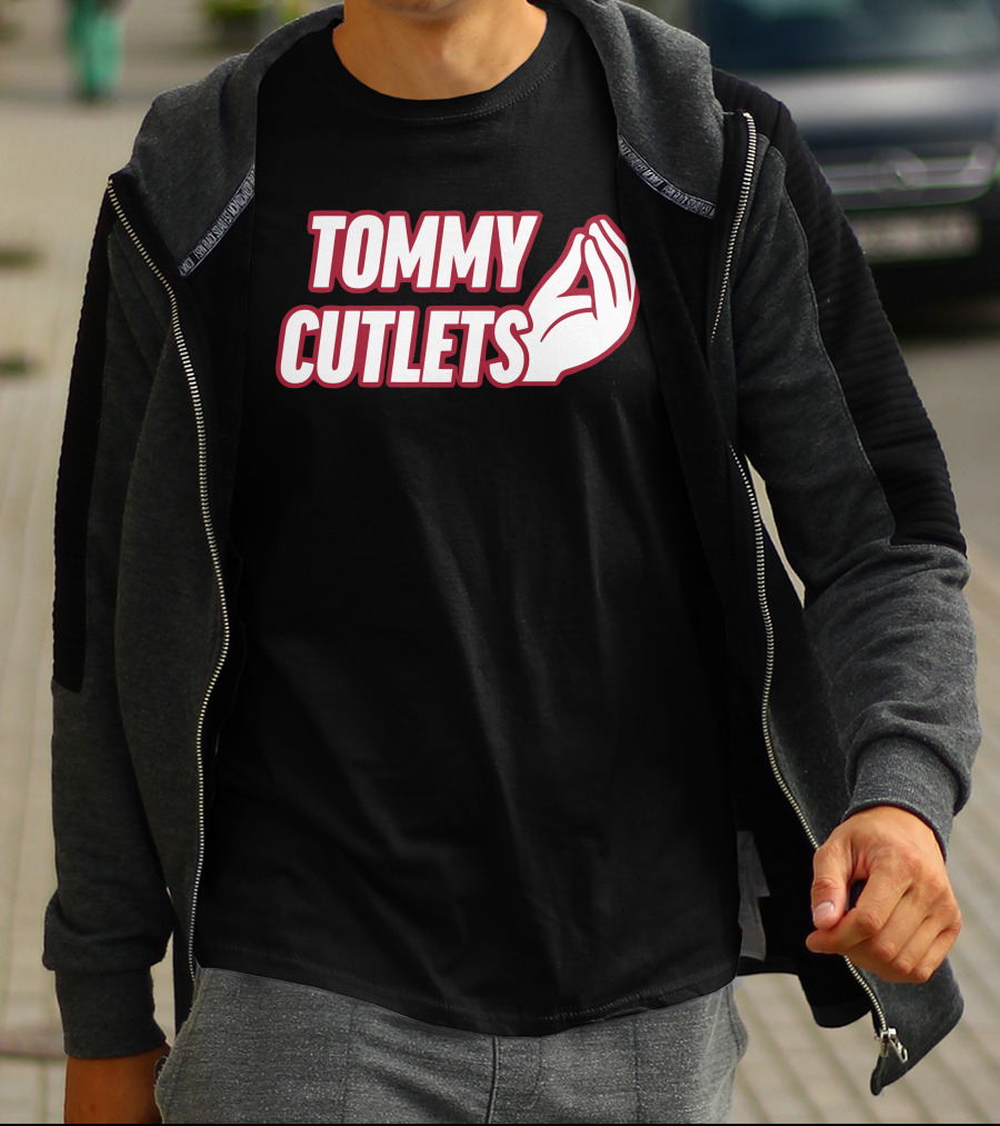 Tommy DeVito Tommy Cutlets Italian Gesture T-Shirt