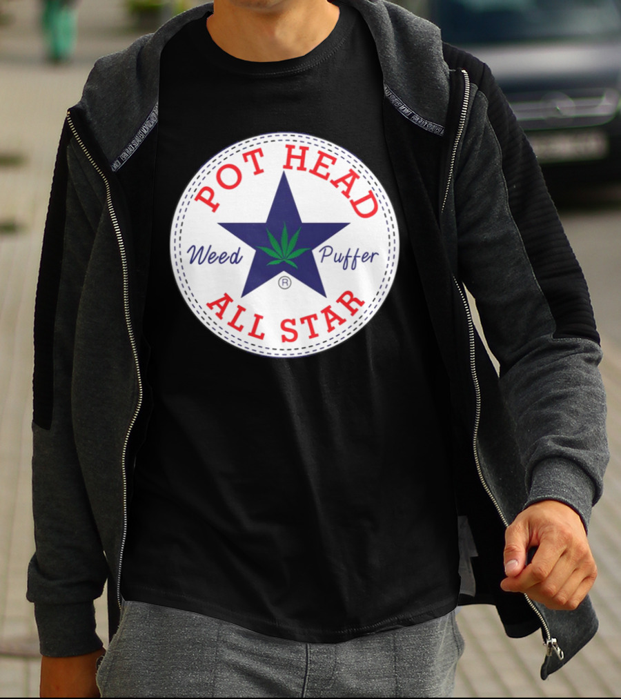 Pot Head Weed Puffer All Star T-Shirt