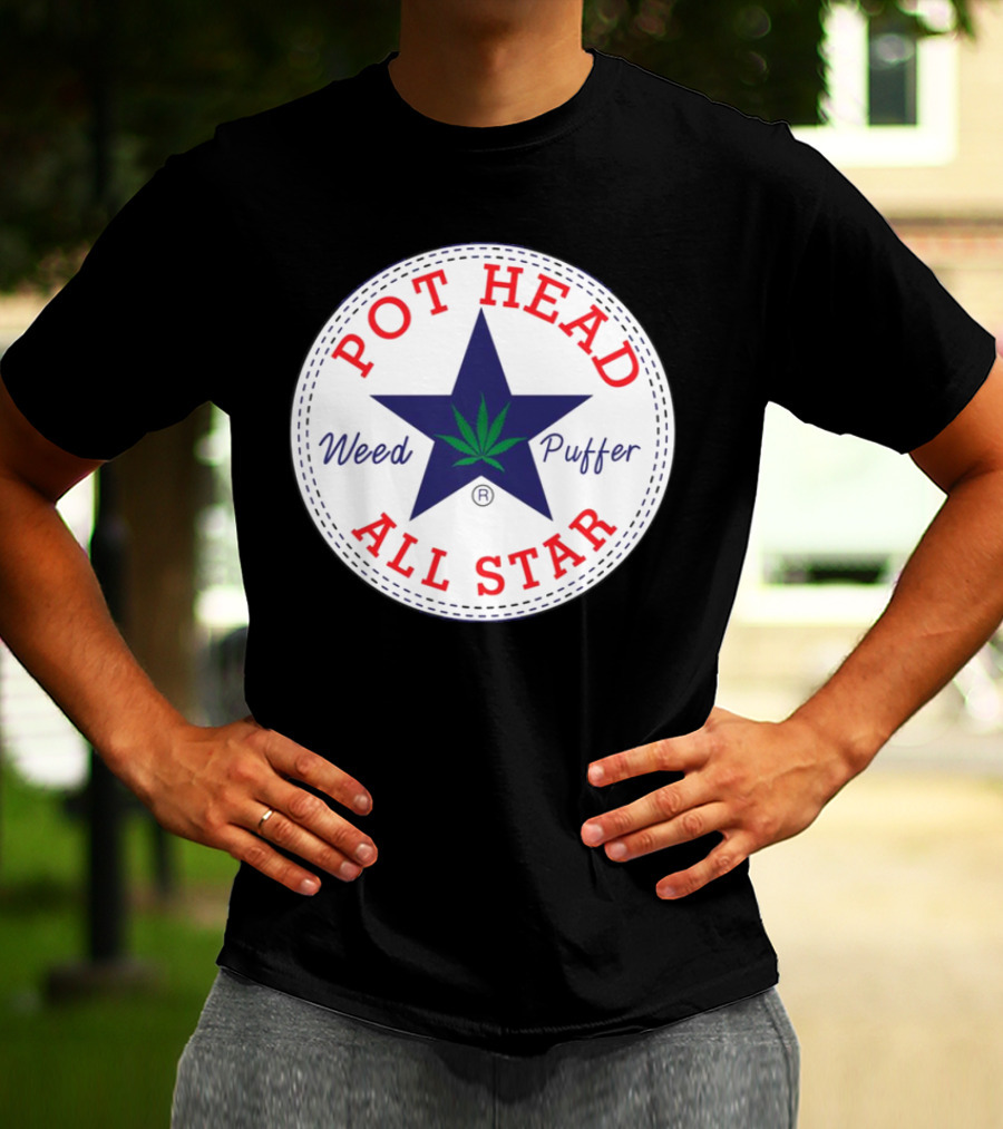 Pot Head Weed Puffer All Star T-Shirt