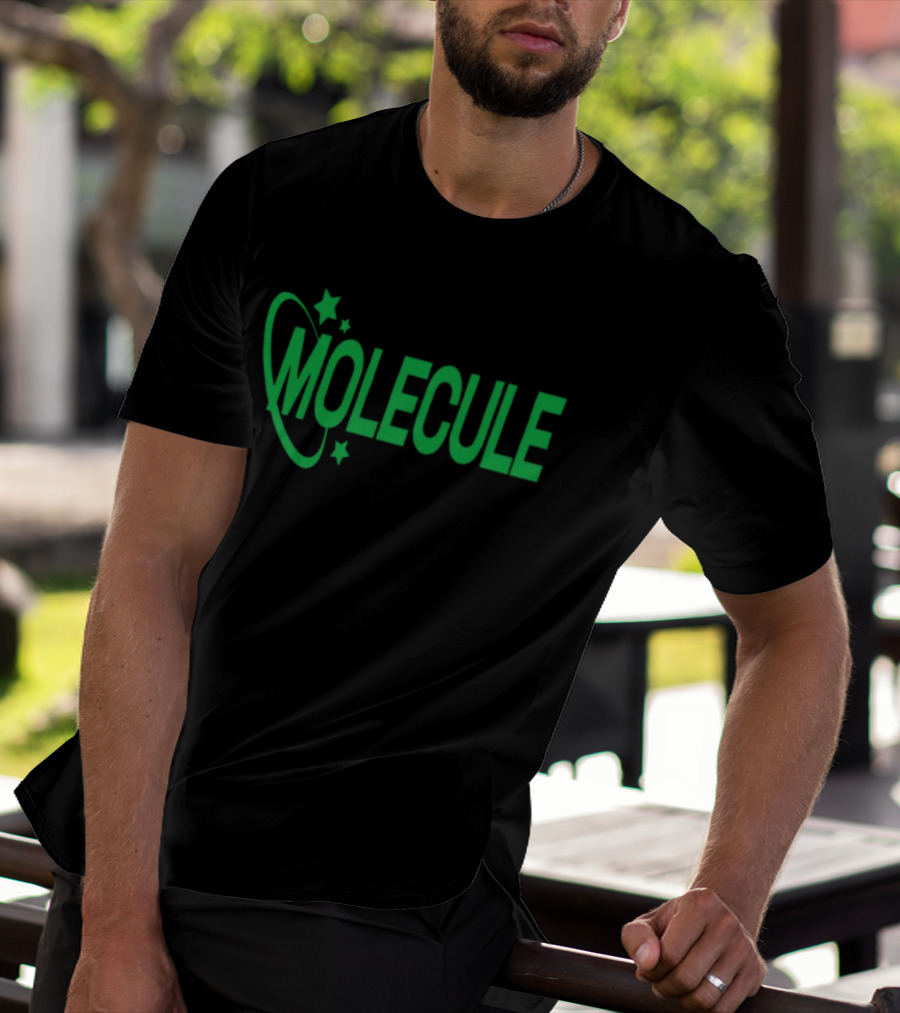 Torrmusic Molecule Glow Green Orbit Stars T-Shirt