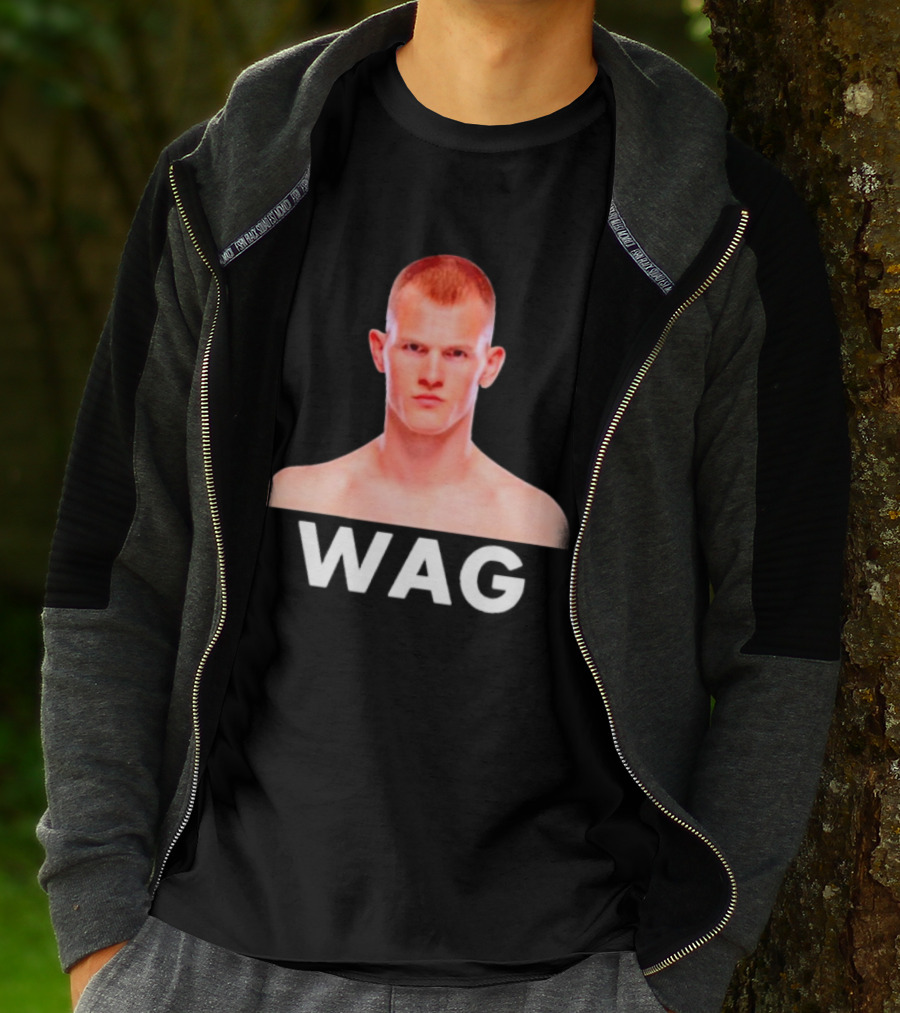 WAG Ian Machado Garry Fighter Image T-Shirt
