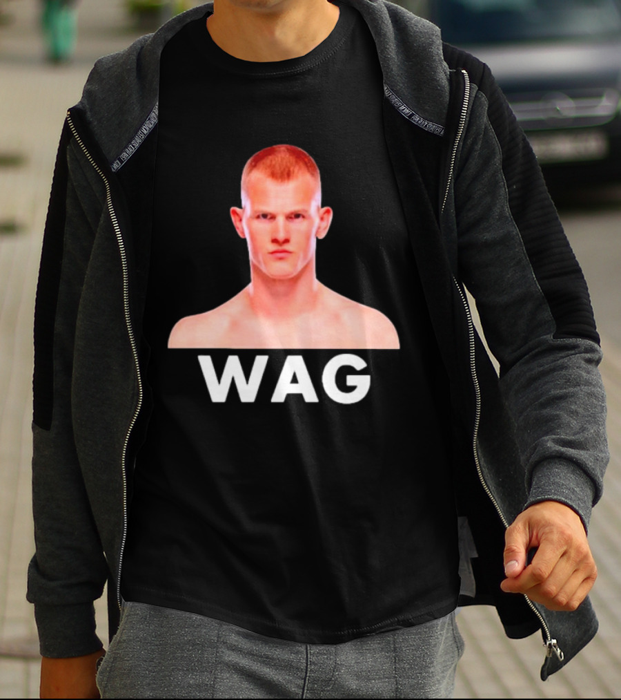 WAG Ian Machado Garry Fighter Image T-Shirt