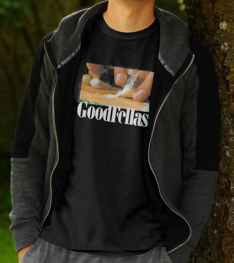 Goodfellas Garlic Slicing Scene T-Shirt