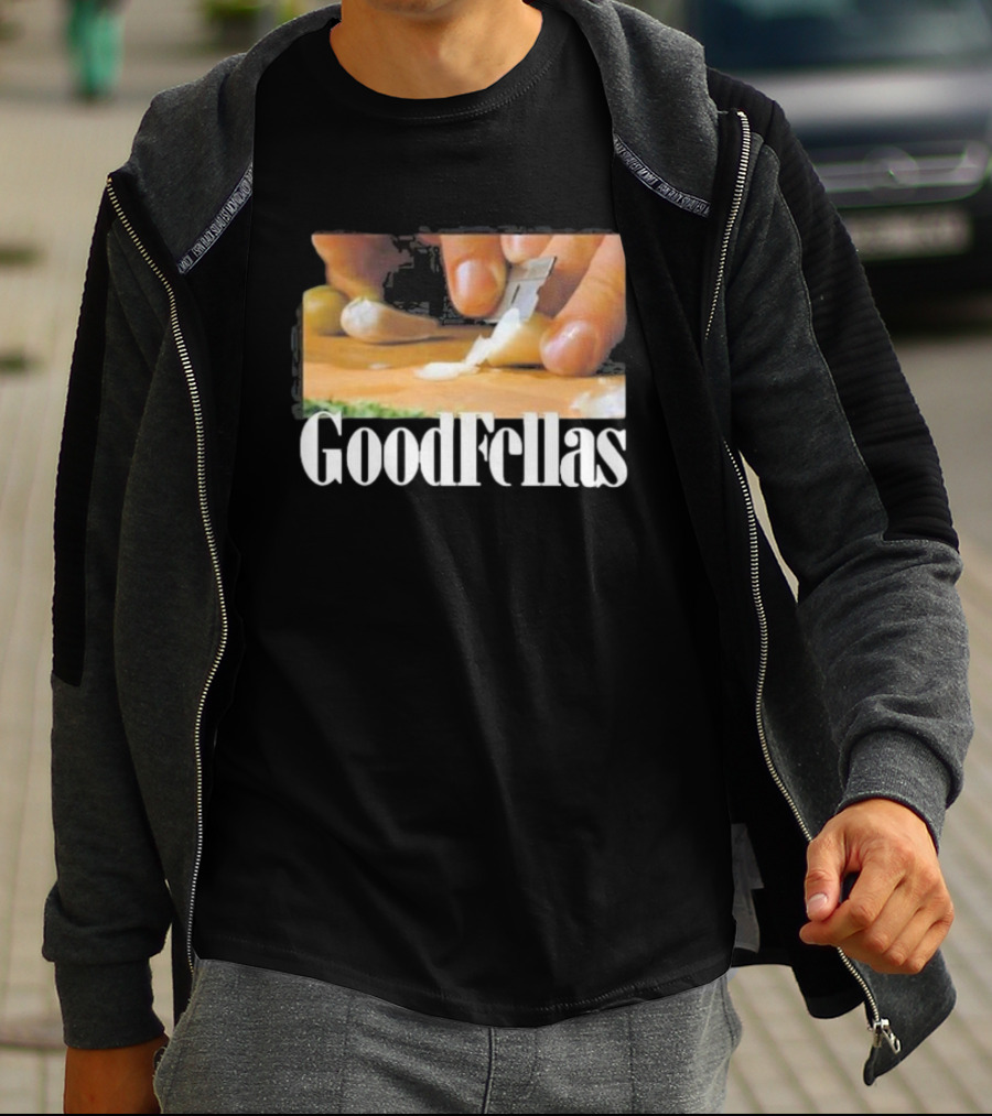 Goodfellas Garlic Slicing Scene T-Shirt