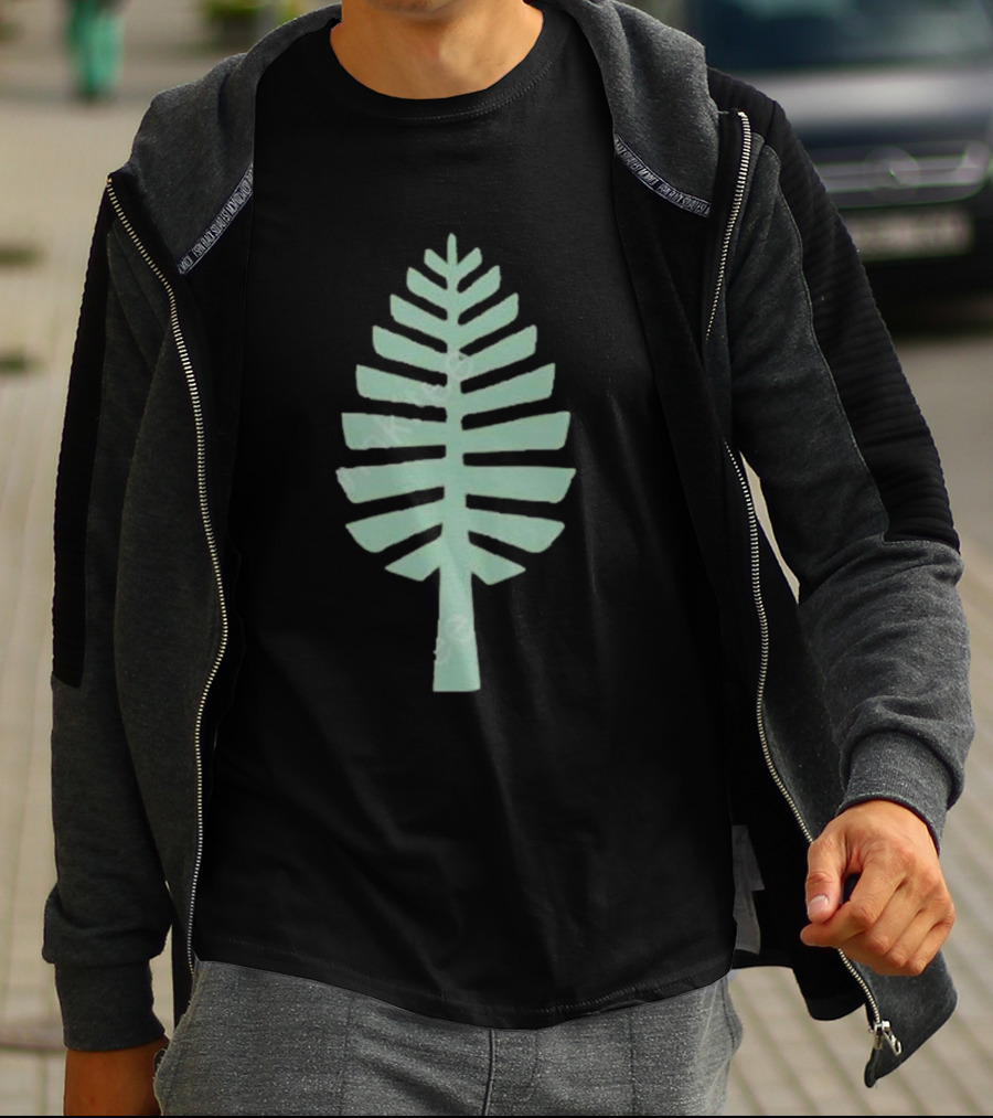 Lone Pine Tree Silhouette Fade T-Shirt