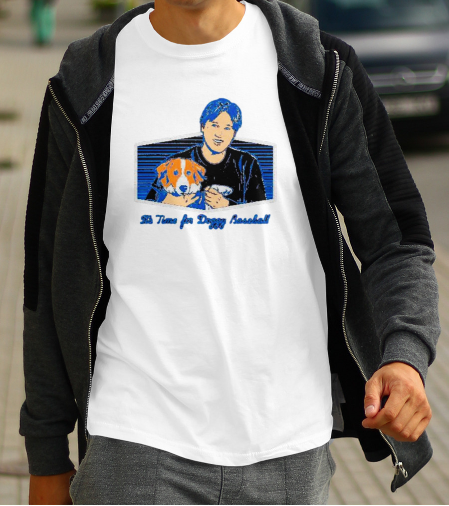 Shohei Ohtani It's Time For Doggy Baseball With Cute Pet T-Shirt