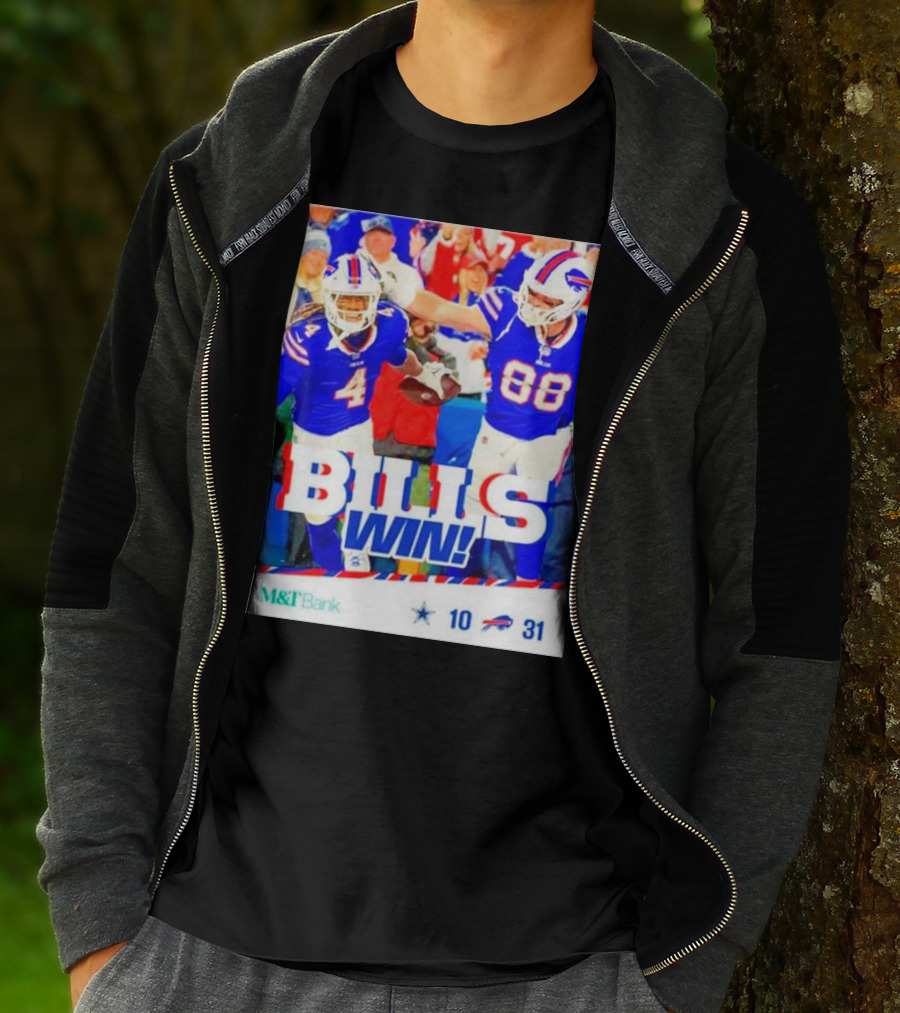 Buffalo Bills Win Dallas Cowboys 31-10 T-Shirt