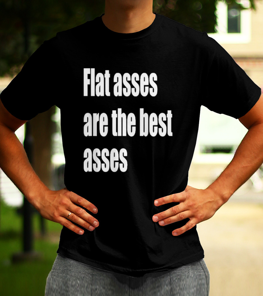 Flat Asses Are The Best Asses Rocky Toonzies T-Shirt