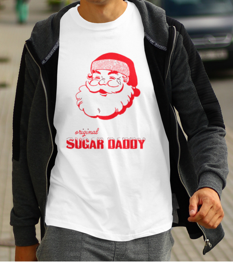 Original Sugar Daddy Santa Christmas T-Shirt