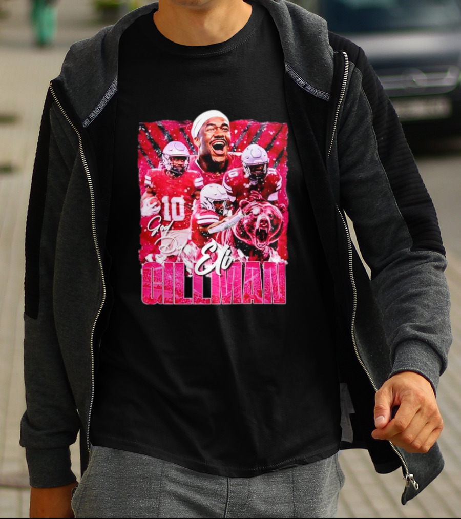 Gillman God Efo Heavyweight Premium Vintage Football T-Shirt