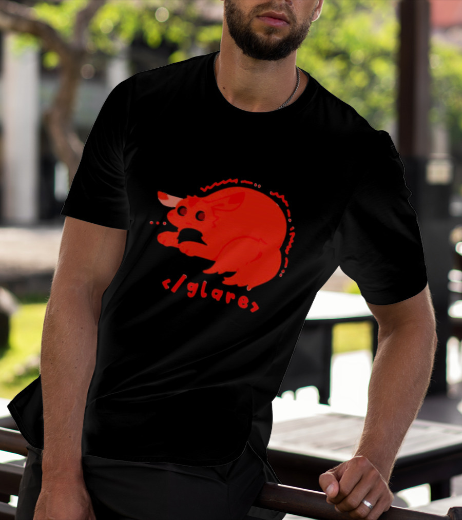 Glare Pokemon Red Coding Creature T-Shirt
