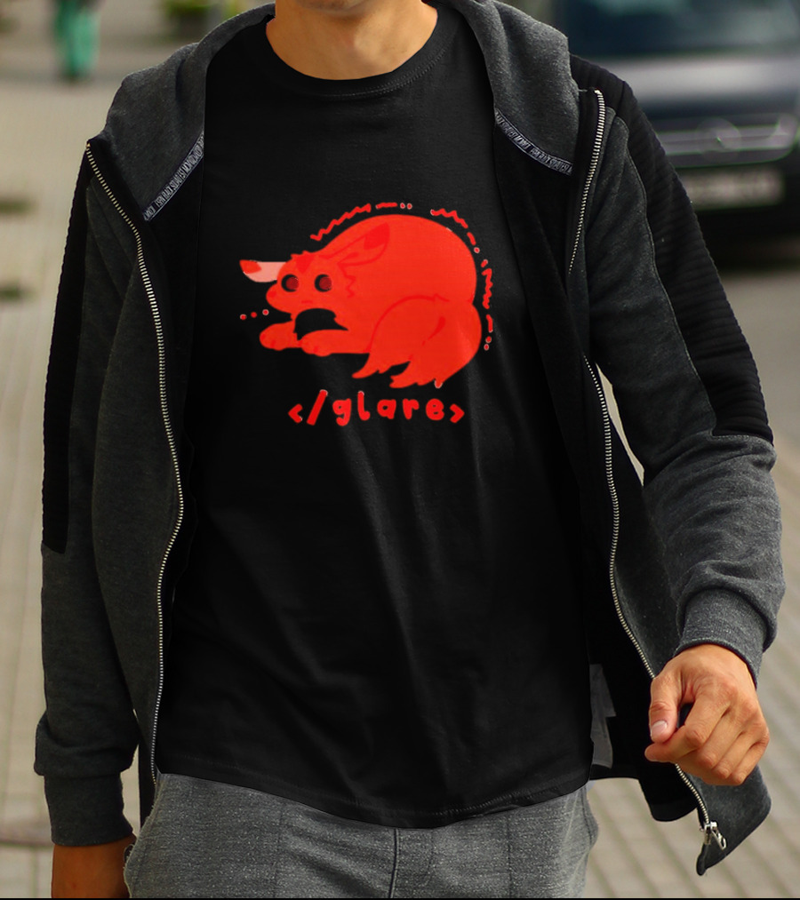 Glare Pokemon Red Coding Creature T-Shirt