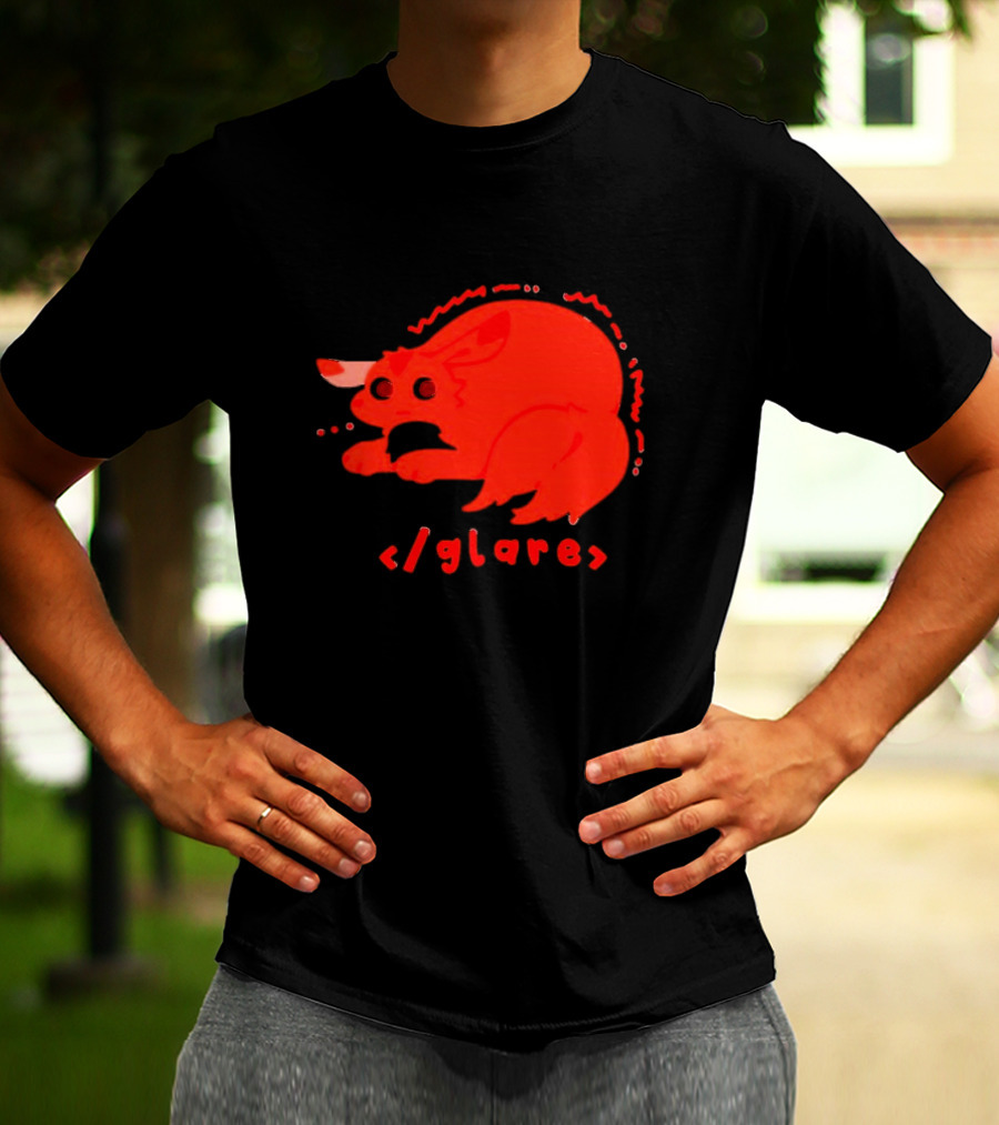 Glare Pokemon Red Coding Creature T-Shirt