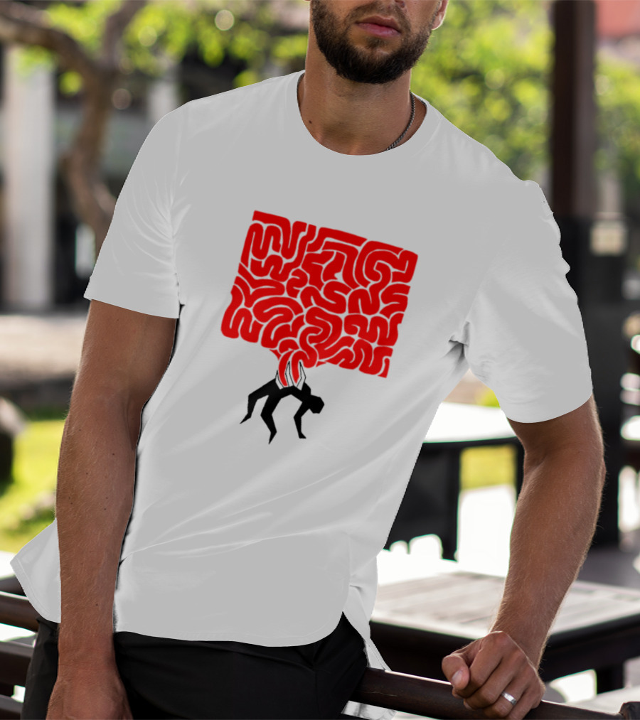 My Body Betrayed Me Red Maze Burden T-Shirt