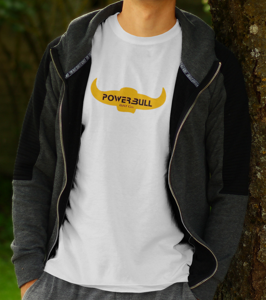 POWERBULL BAT CO Yellow Horns T-Shirt