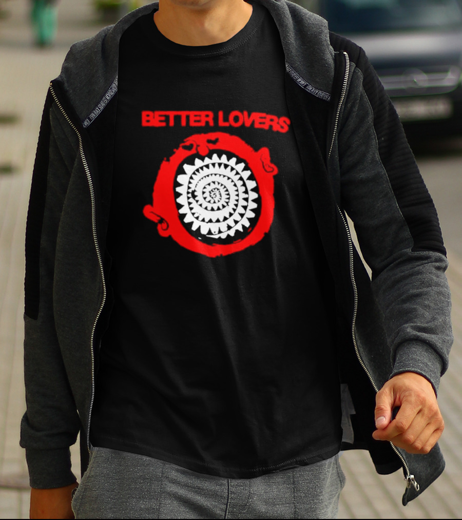 Better Lovers Spiralth Red Spiral T-Shirt