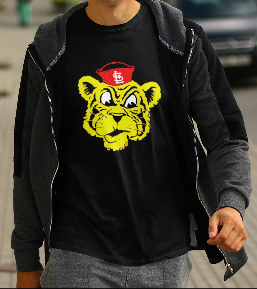 STL Hat Worn By Mizzou Tiger Drawing T-Shirt