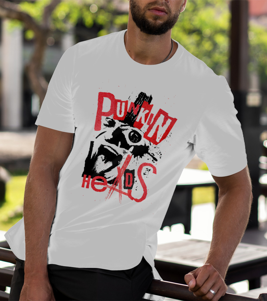 Punkin' Heads Horror Mask Graffiti T-Shirt