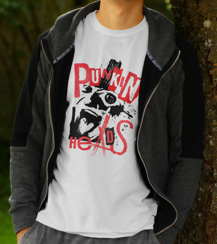 Punkin' Heads Horror Mask Graffiti T-Shirt