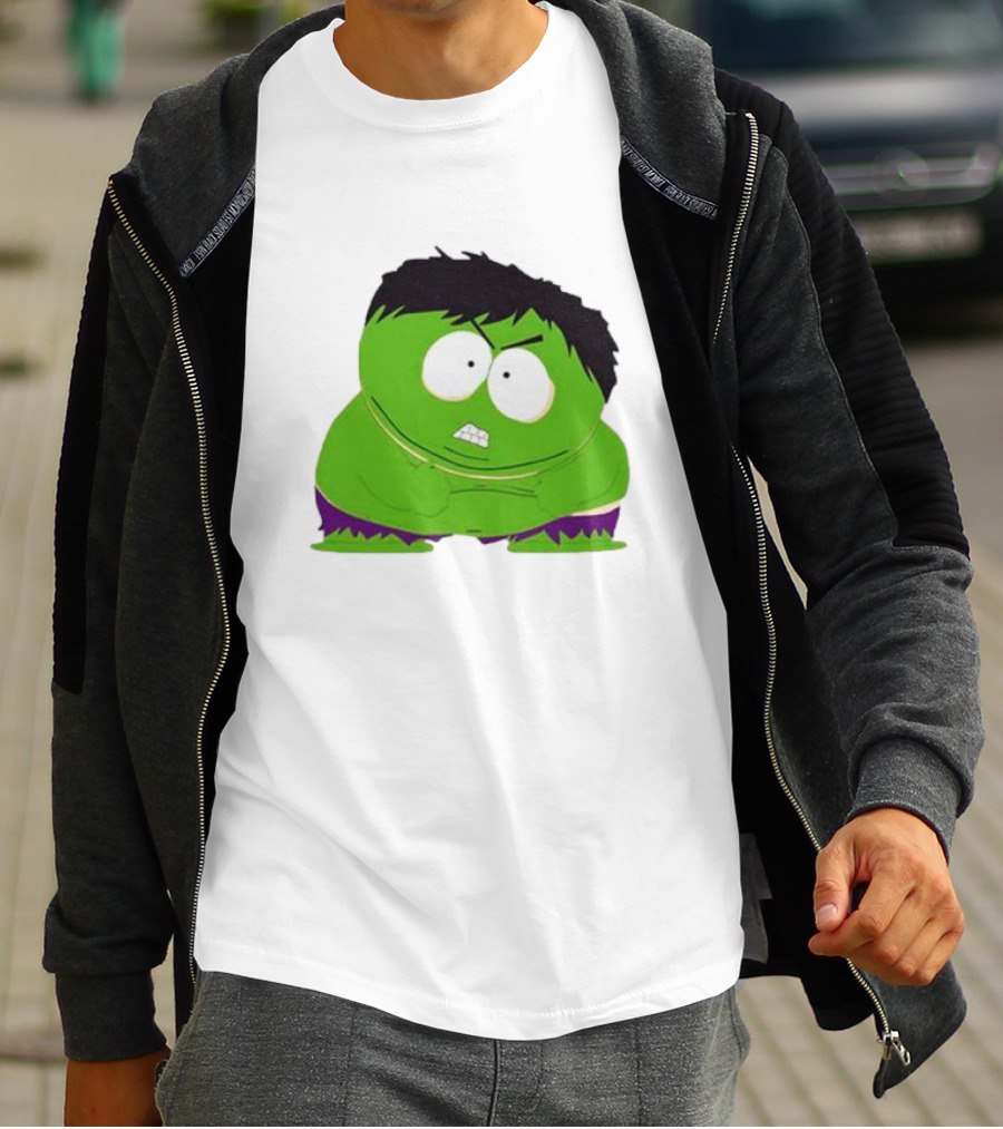 South Park Hulk Crossover Character Mashup T-Shirt