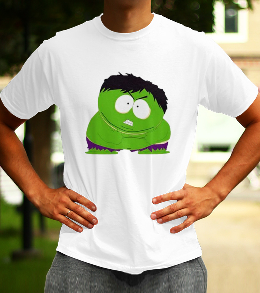 South Park Hulk Crossover Character Mashup T-Shirt