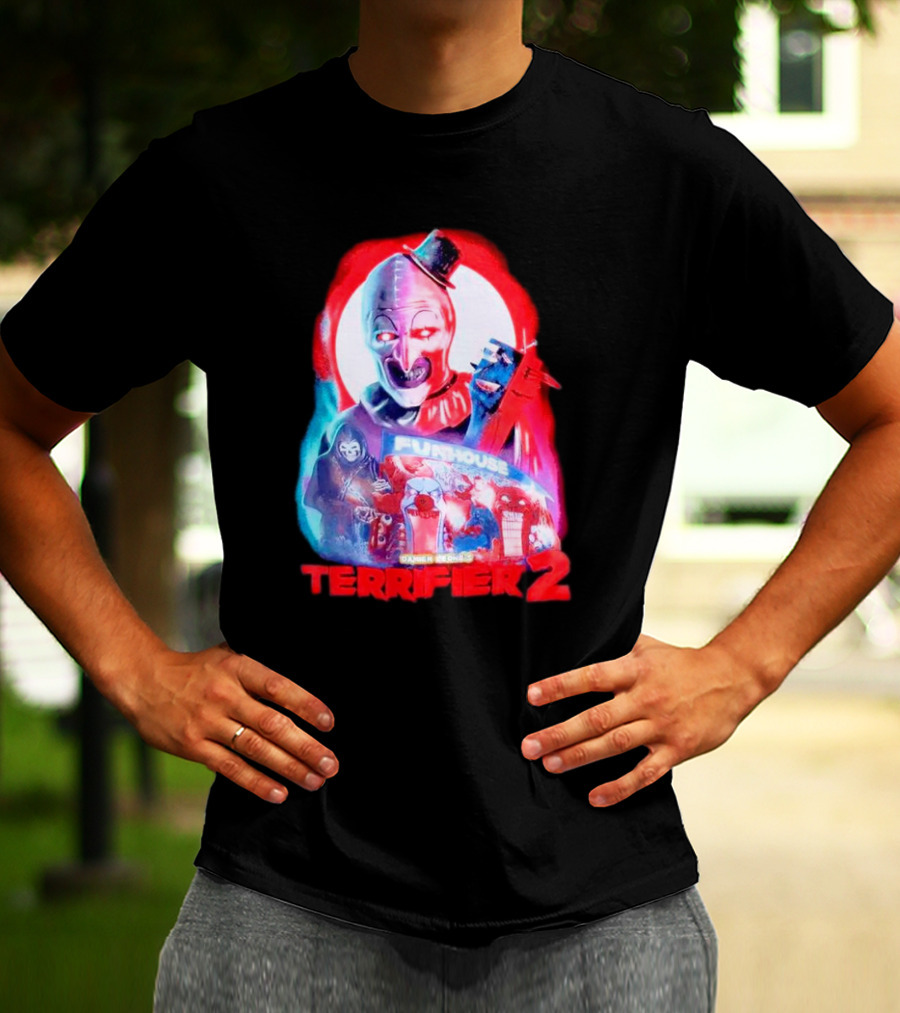Terrifier 2 Clown Funhouse Compilation T-Shirt
