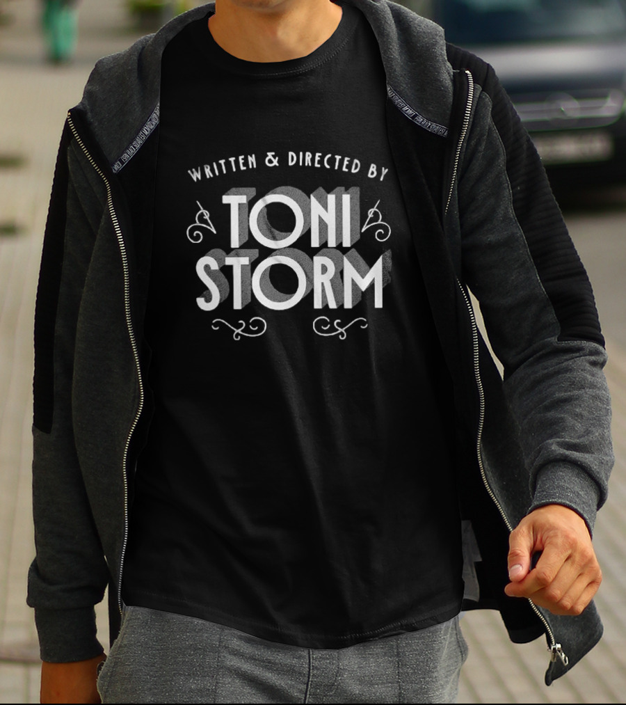 All Elite Wrestling Written And Directed By Toni Storm T-Shirt