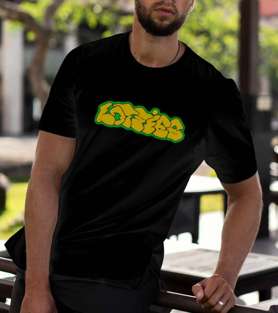 Midwest Vs. Everybody Lozzies Yellow Graffiti-Style Text T-Shirt