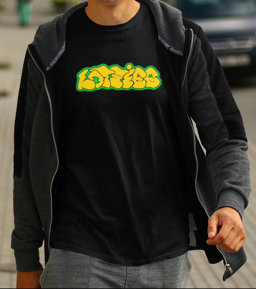 Midwest Vs. Everybody Lozzies Yellow Graffiti-Style Text T-Shirt