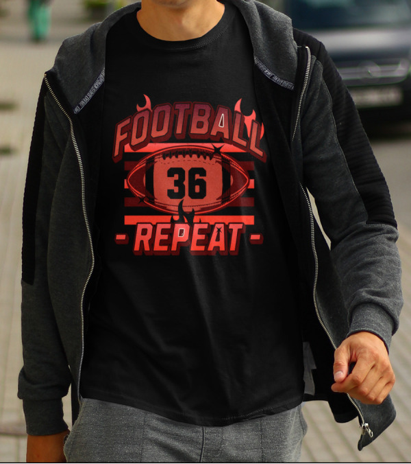 FOOTBALL 36 REPEAT T-Shirt