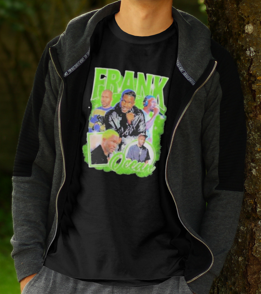 Frank Ocean Vintage Rap Music Collage T-Shirt