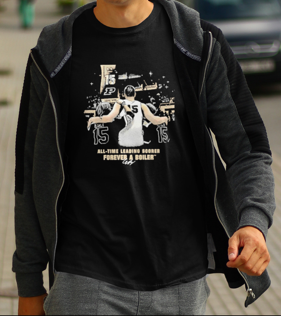 Zach Edey Purdue All-Time Leading Scorer Forever A Boiler T-Shirt