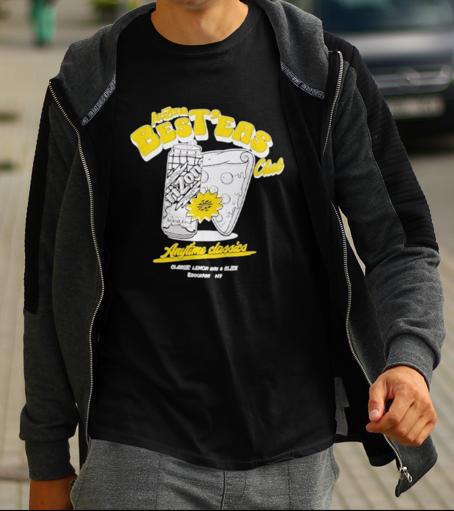 Arizona Best’eas Club Anytime Classics Pizza CLASSIC LEMON AN’ A SLICE Brooklyn NY T-Shirt