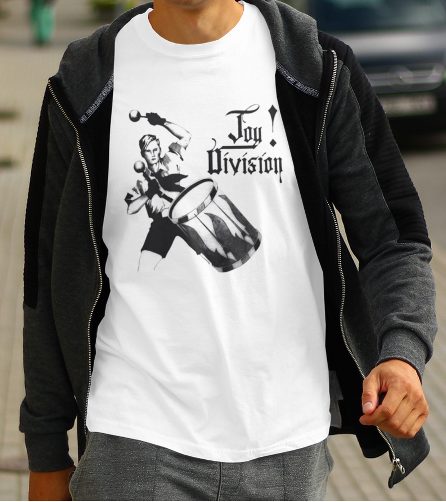 Joy Division Vintage Drummer Ideal For Living T-Shirt
